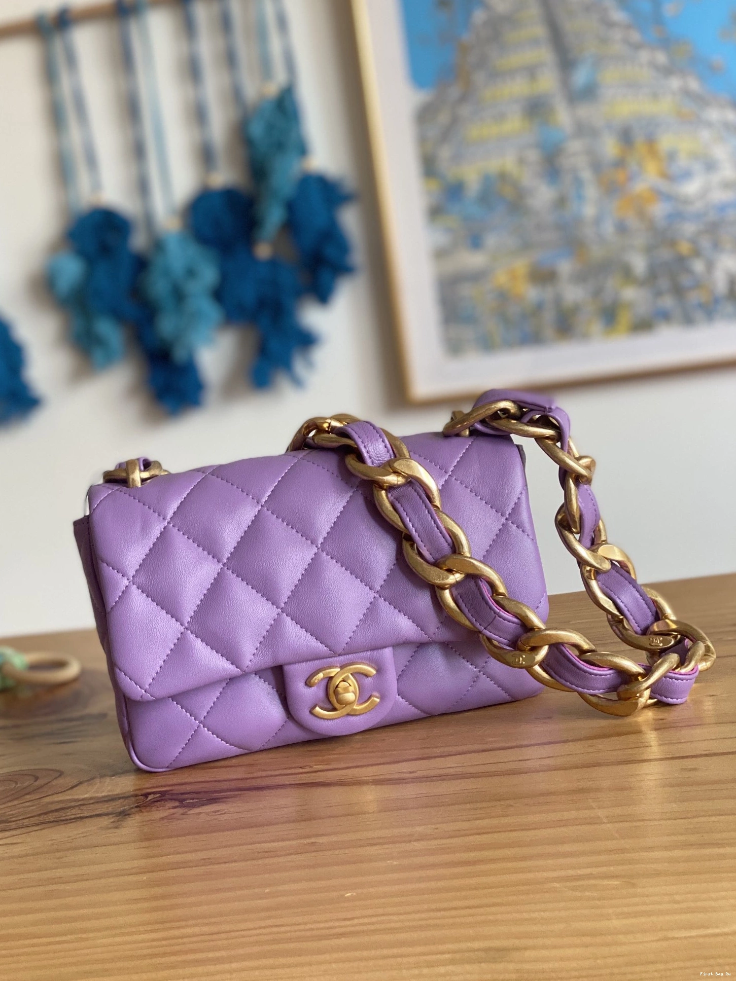 BAG FLAP SMALL CHANEL 0730